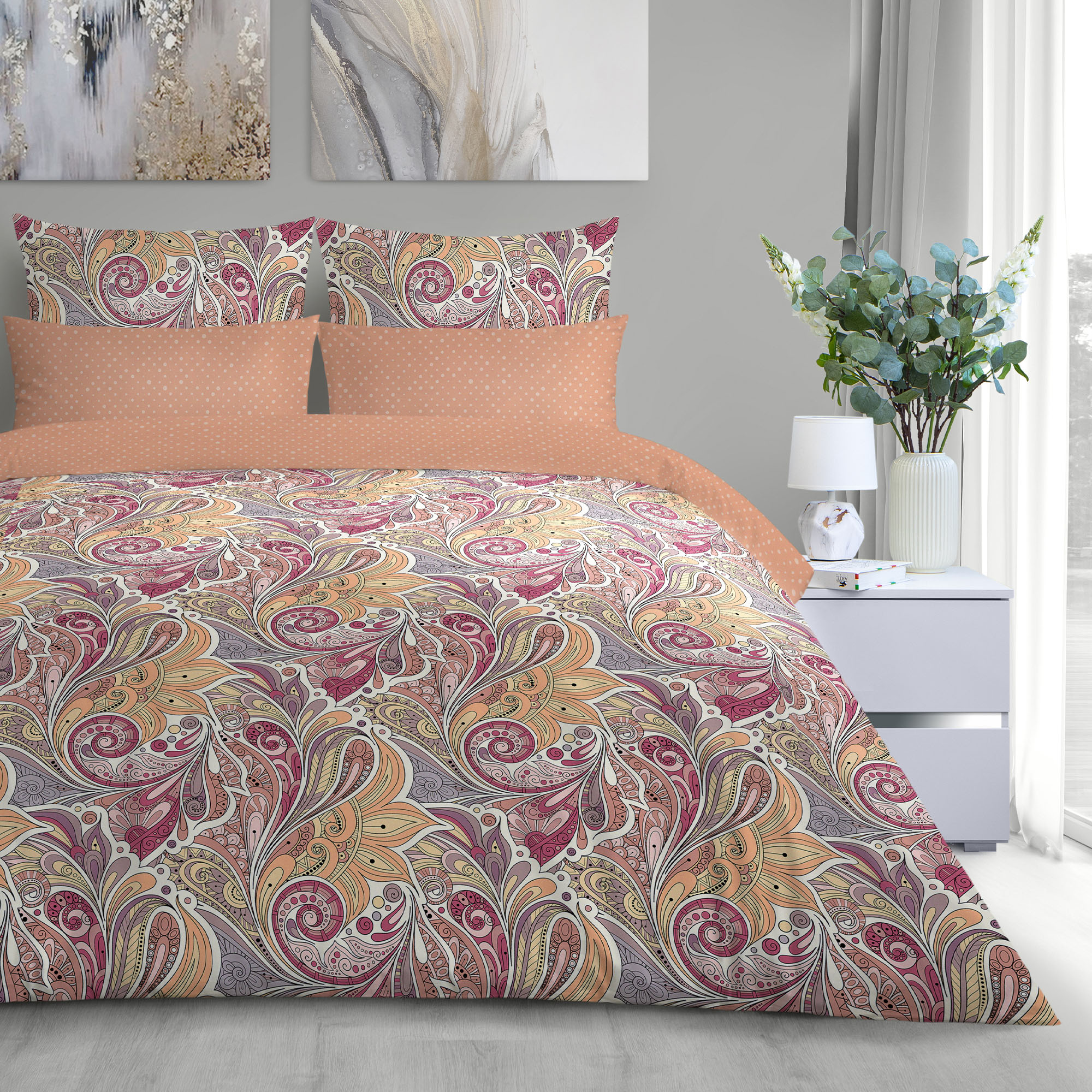 Комплект постельного белья Sateen Premium Nikea