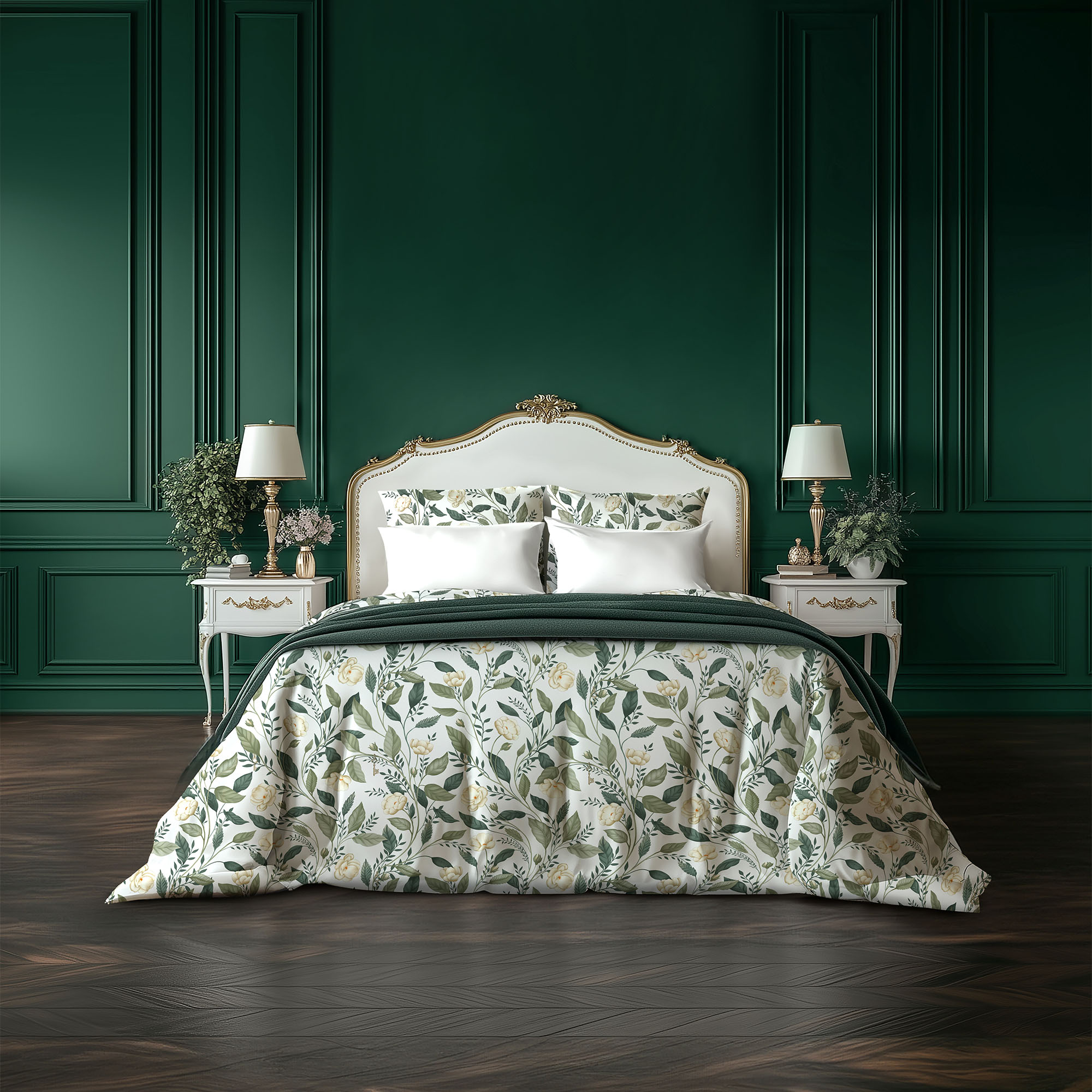 Комплект постельного белья Sateen Premium White keys