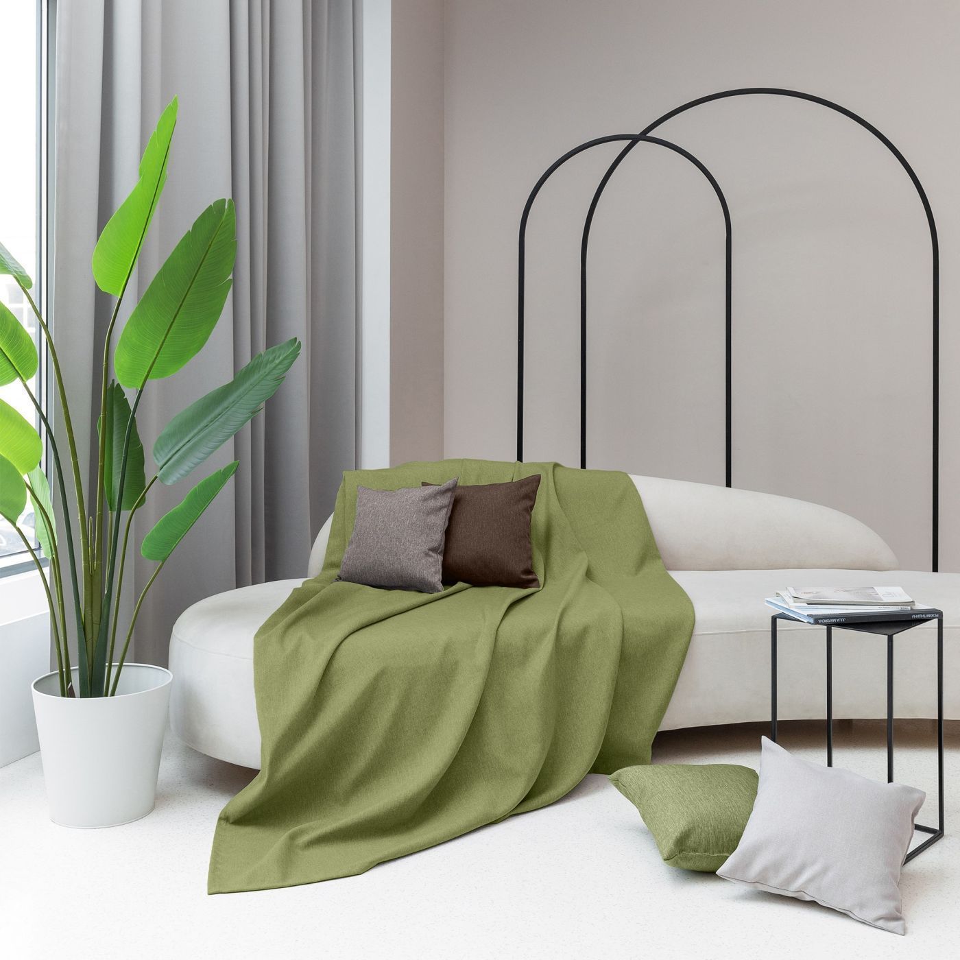 Покрывало Полиэстер Оливка