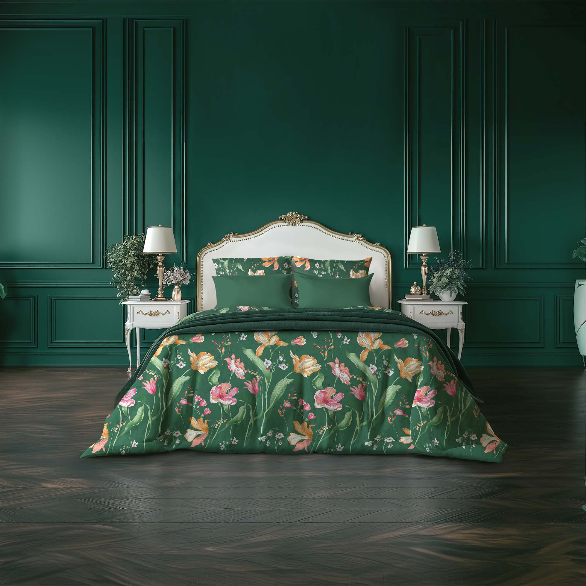 Комплект постельного белья Sateen Premium Wild tulip